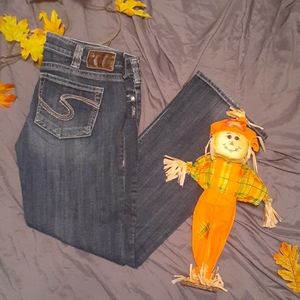 Barely worn Tuesdays Silver Jean's